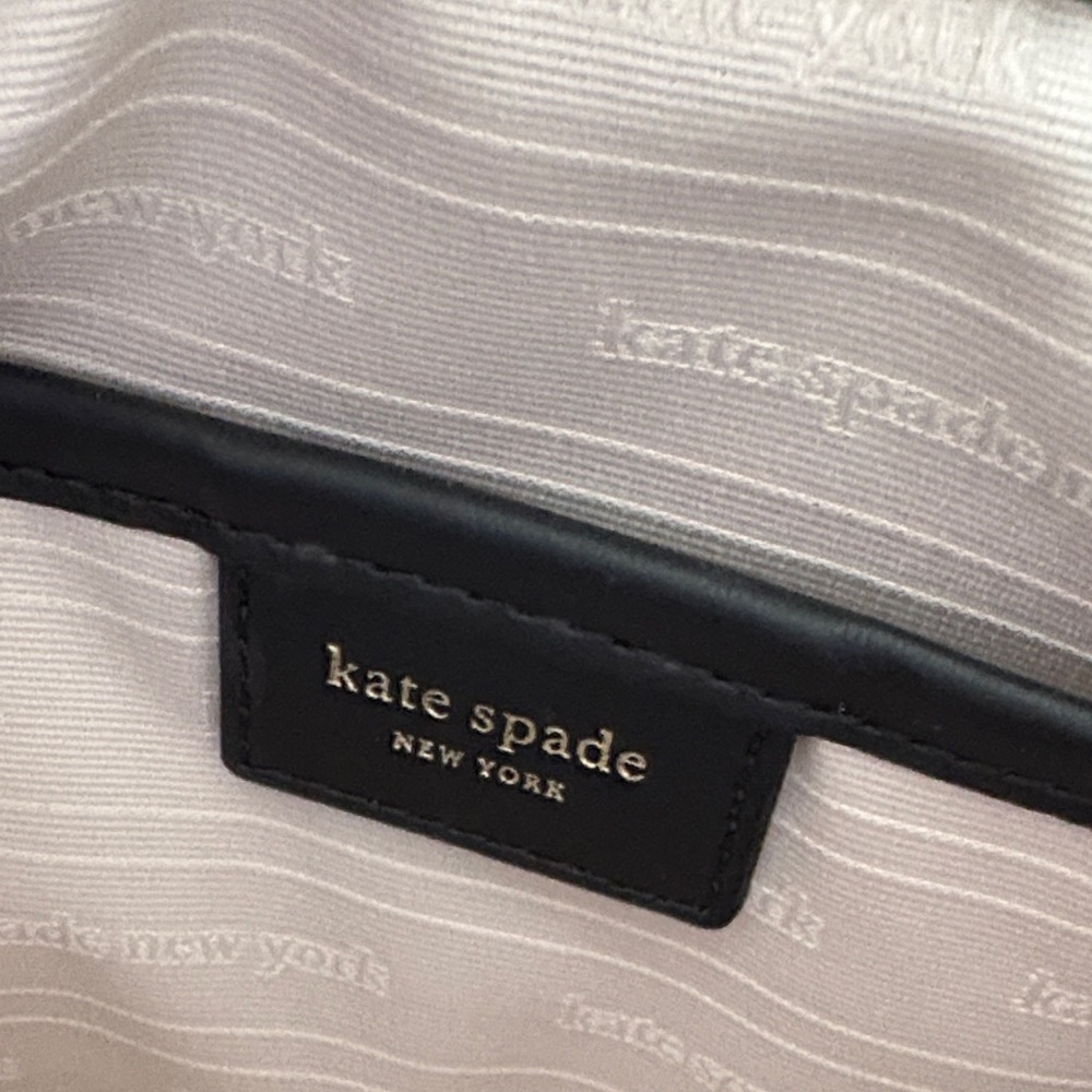 Kate Spade Black Textured Shoulder Bag - Picture 5 of 7